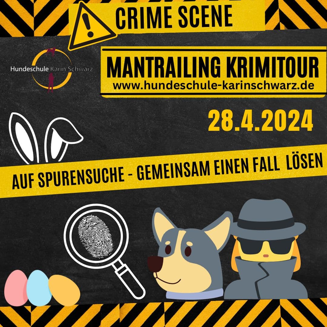 Mantrailing Krimitour