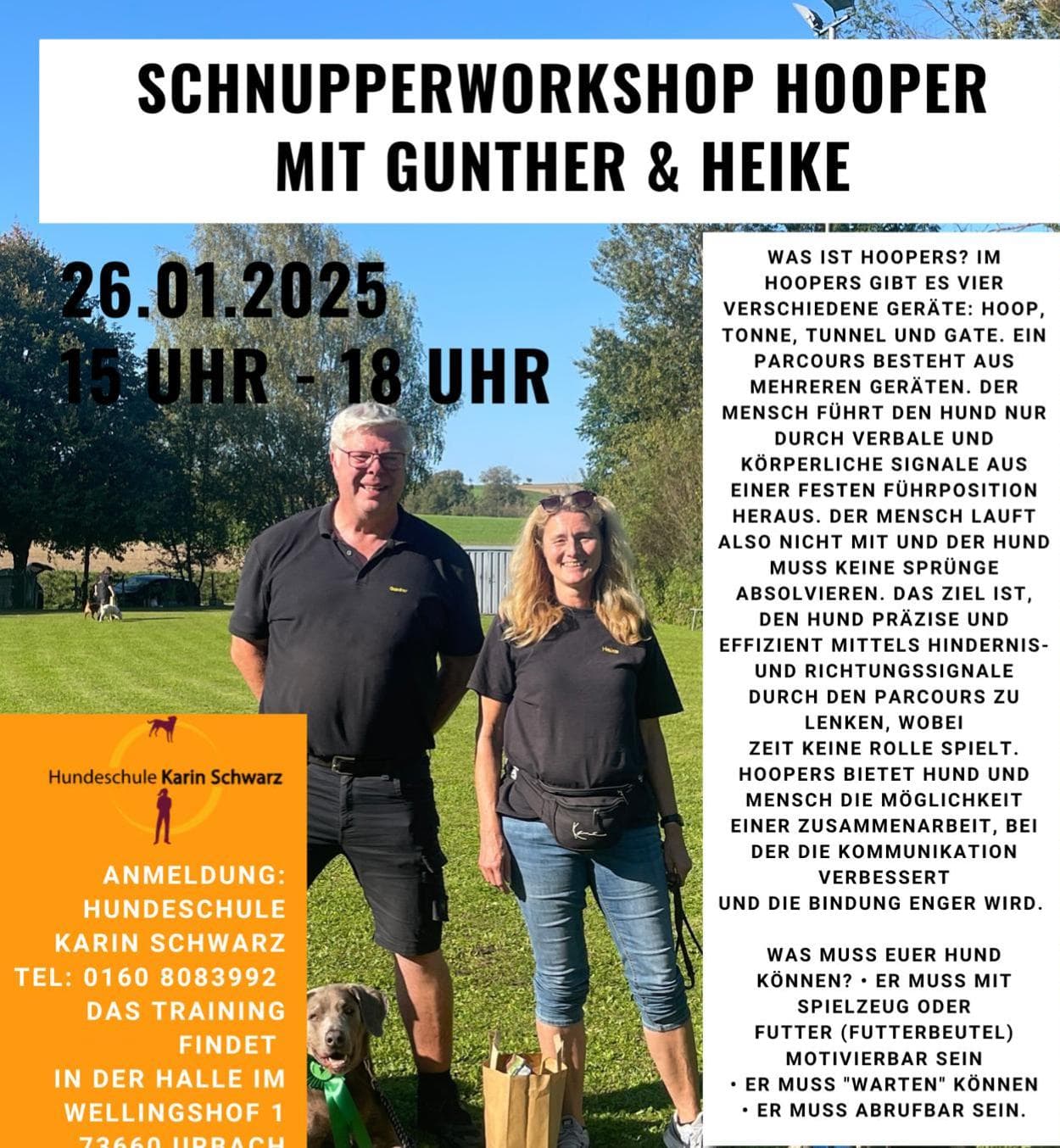 Schnupperworkshop Hoopers