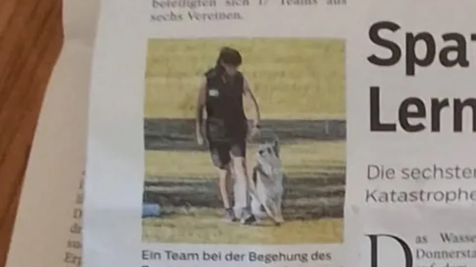 Eowyn und ich waren in der Zeitung! Titelbild